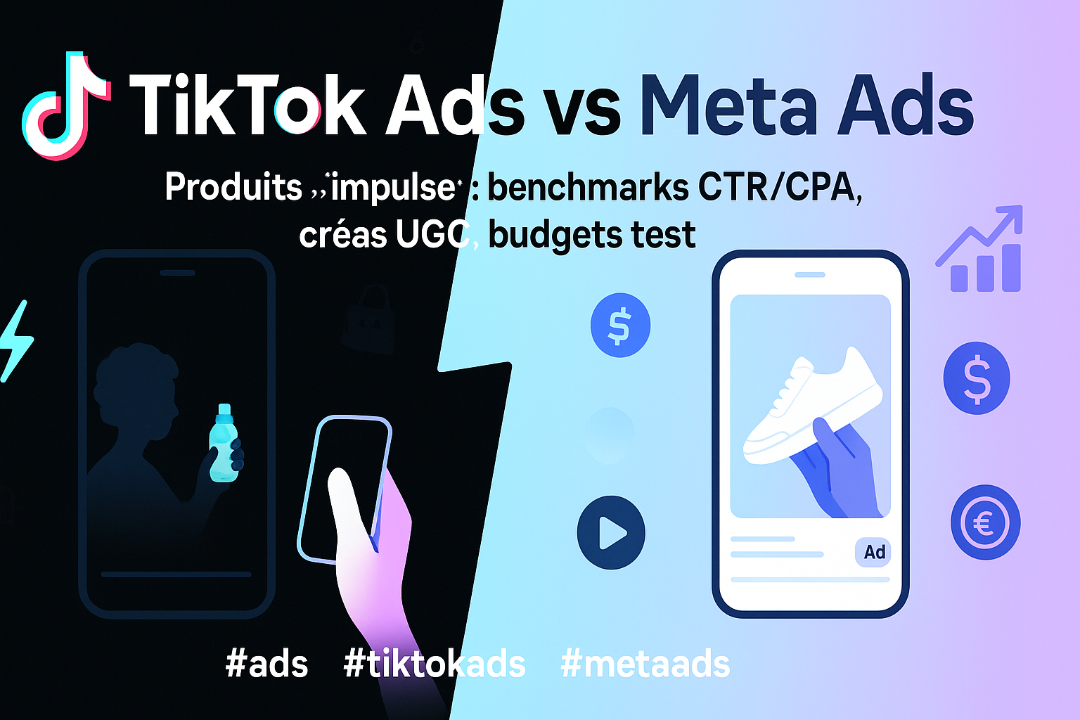 TikTok Ads vs Meta Ads : quel canal pour des produits “impulse” ?