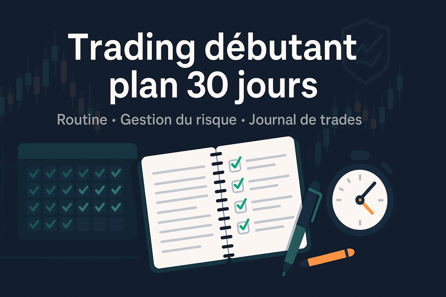 Trading débutant : le plan 30 jours pour éviter 5 erreurs fatales